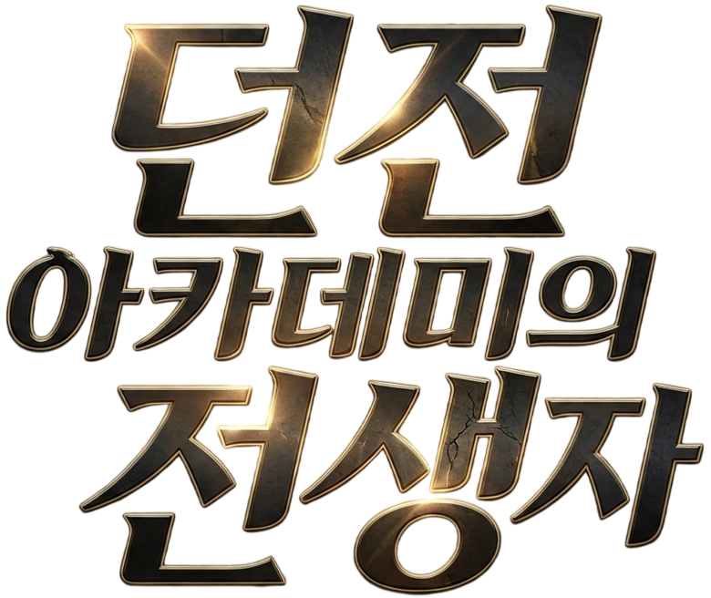 던전전생 로고 배너